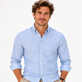 James №2 – Oxford-blaues Hemd