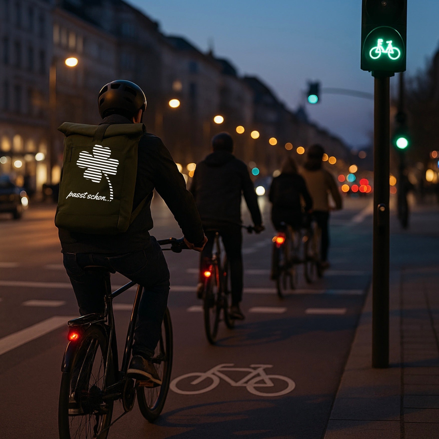 Robin №1 | Rucksack mit reflektierendem Aufdruck