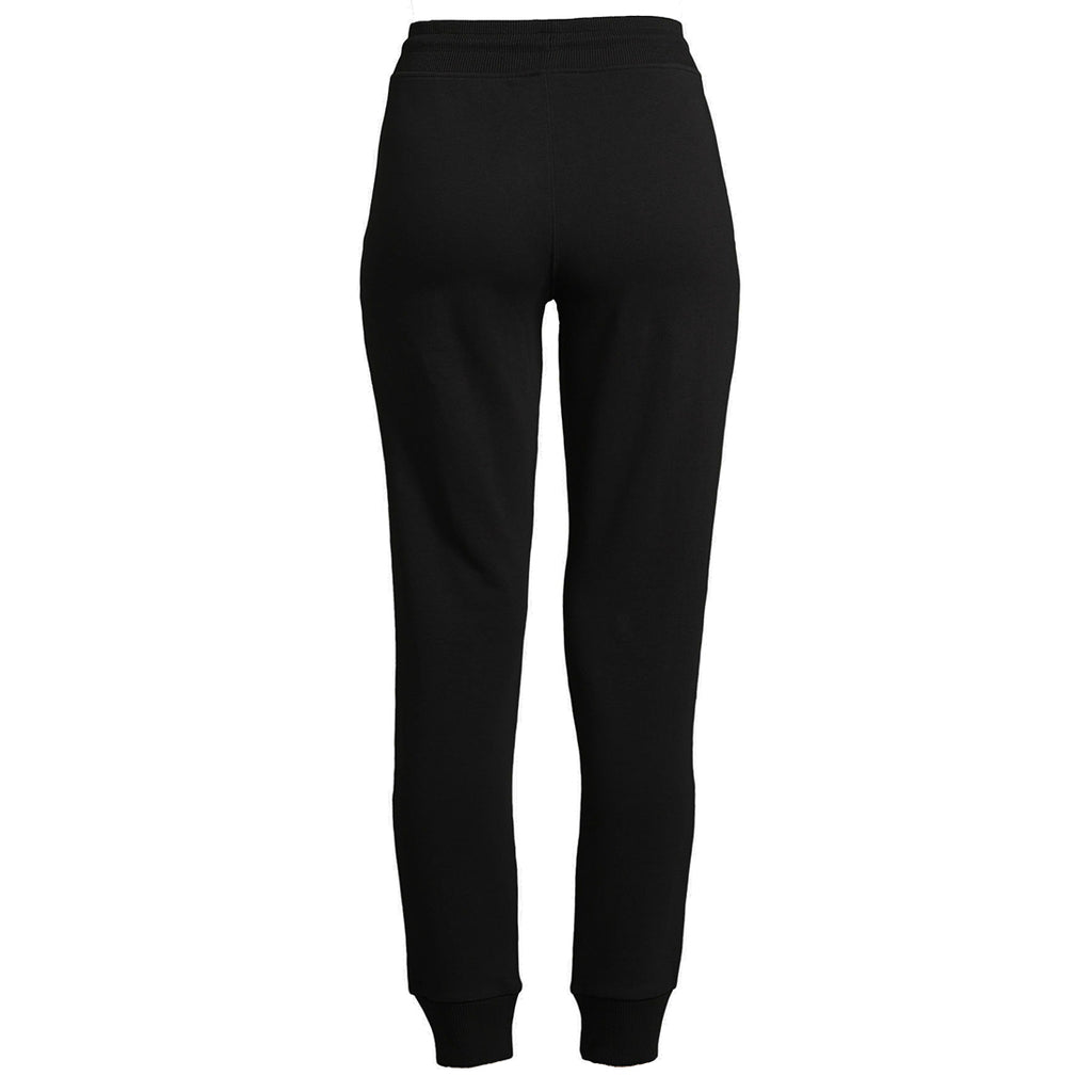 Stefanie №1 – Schwarze Jogginghose mit weißem Druck
