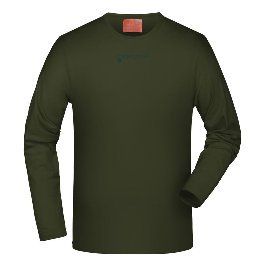 Mario №4 | Tailliert geschnittenes langarm T-Shirt