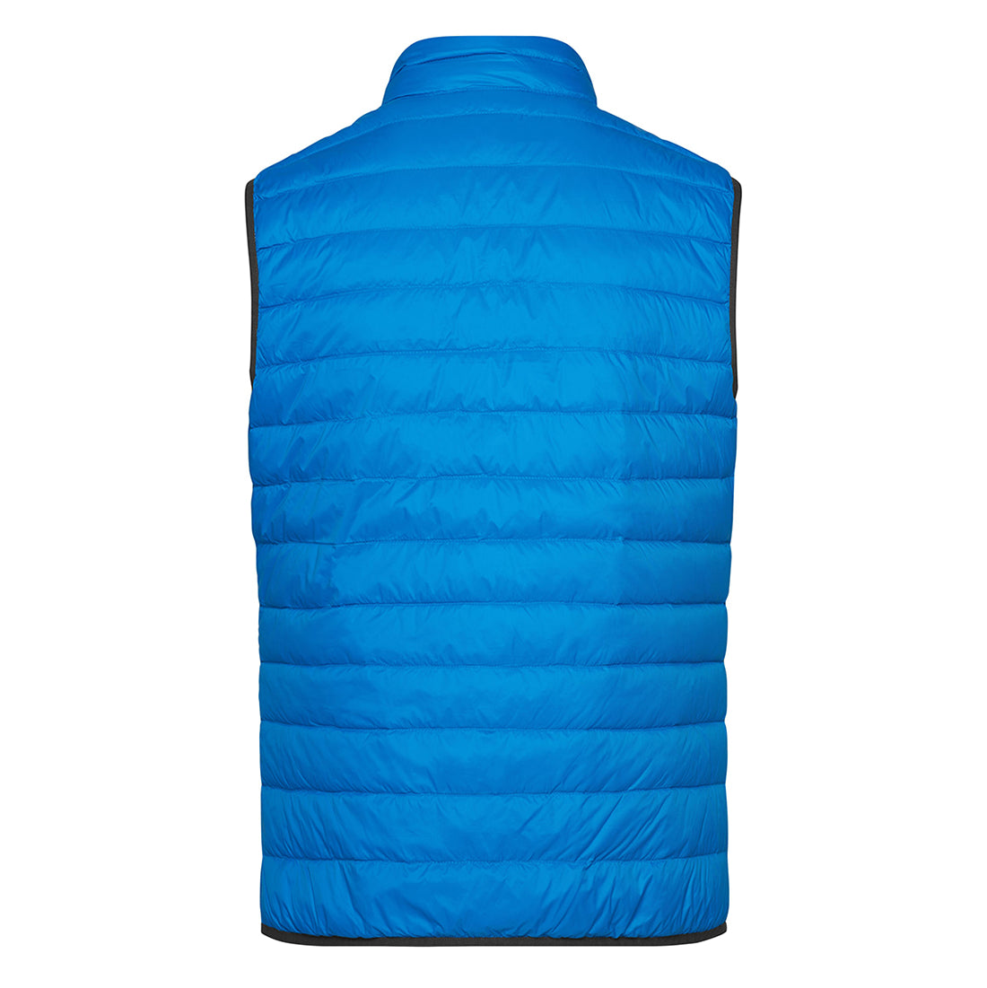 Daunengilet №3 – Blitzblau mit weiß-grüner Logostickerei