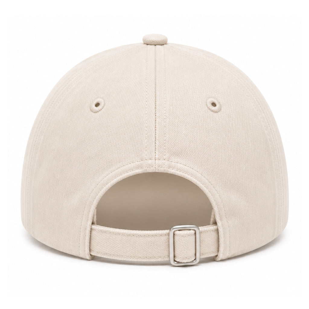 Toni №6 – Beige Dad Kappe mit grünem passt schon…🍀 Logo
