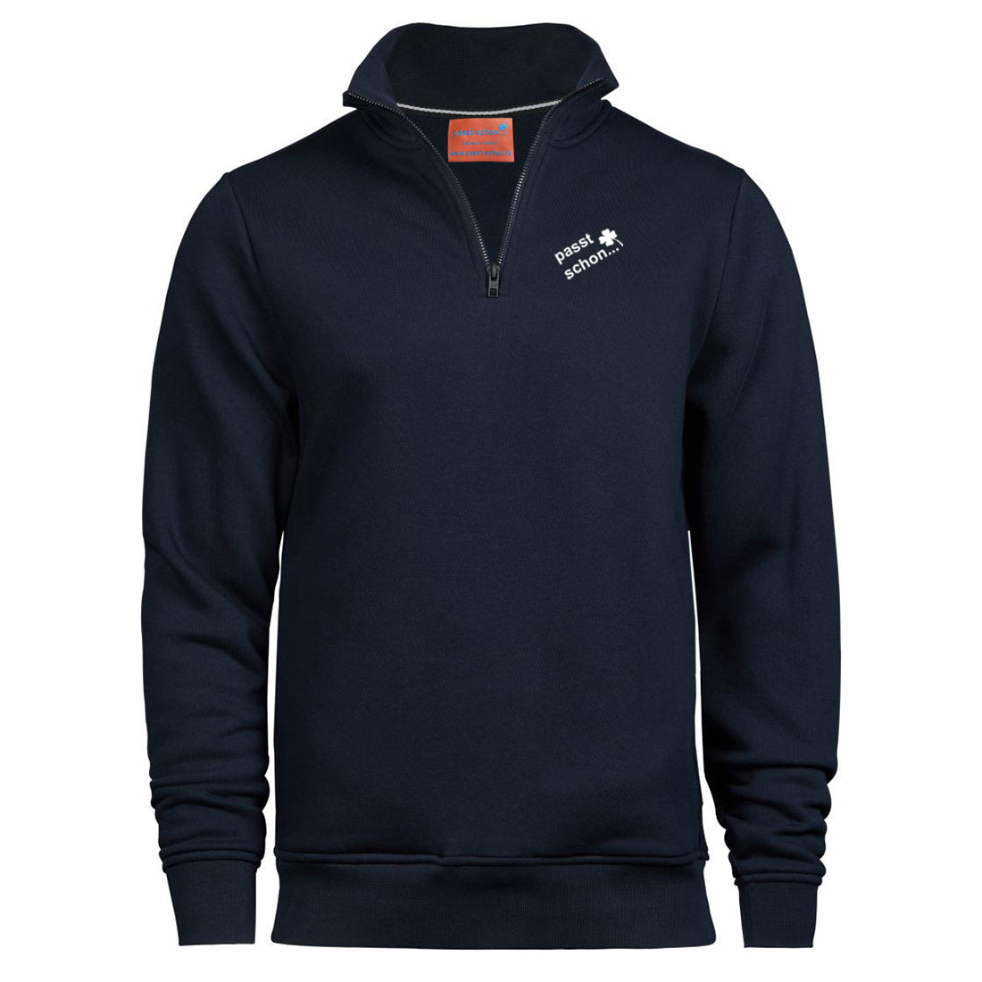Manuel №1 | Klassisch geschnittener Half Zip Sweater