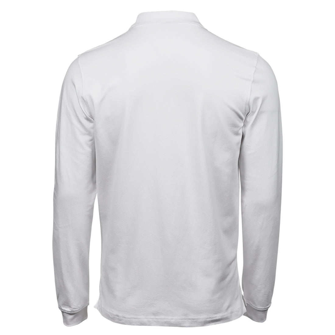 Clemens №1 | Leicht tailliert geschnittenes langarm Poloshirt