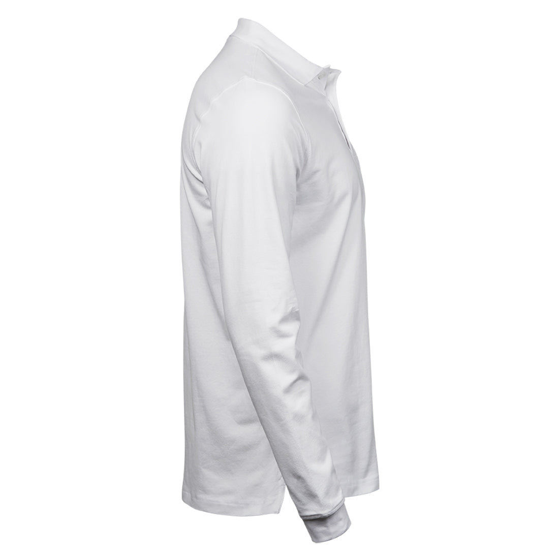 Clemens №1 | Leicht tailliert geschnittenes langarm Poloshirt
