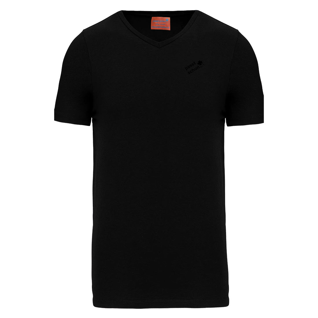 Markus №3 | Leicht tailliert geschnittenes T-Shirt mit V-Ausschnitt