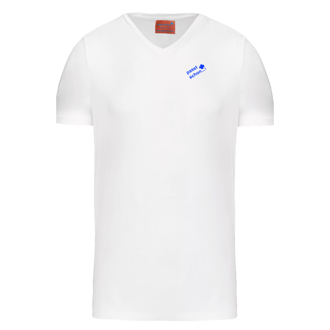 Markus №2 | Leicht tailliert geschnittenes T-Shirt mit V-Ausschnitt