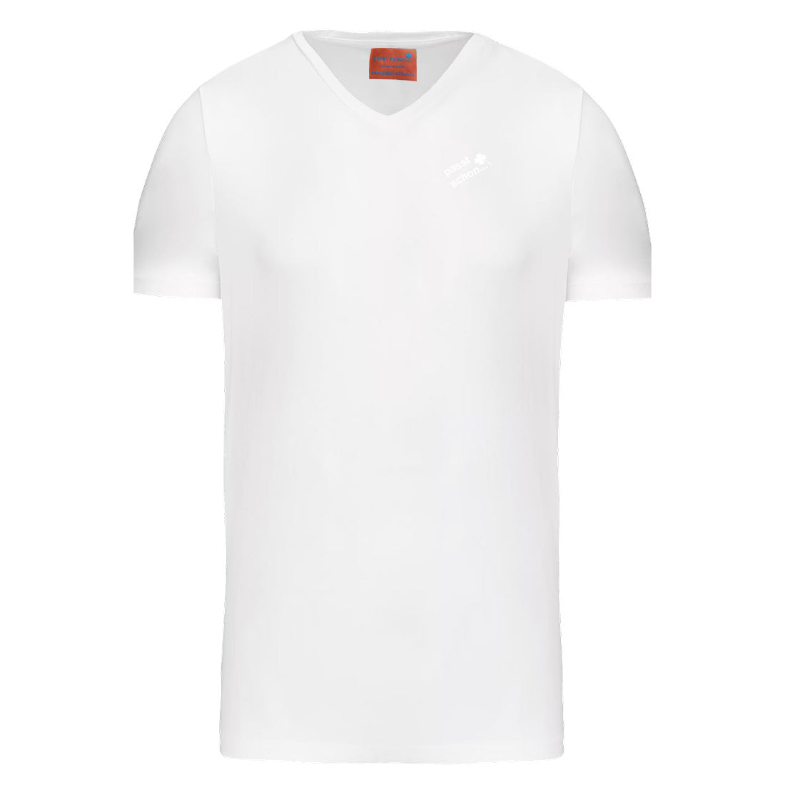 Markus №1 | Leicht tailliert geschnittenes T-Shirt mit V-Ausschnitt
