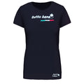 Francesca №2 – Dunkelblaues T-Shirt „tutto bene“ mit Italienflagge