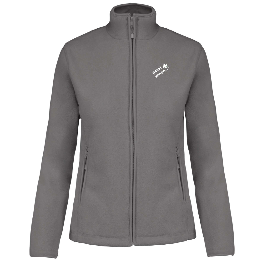 Christiane №6 | Leicht tailliert geschnittene Fleecejacke