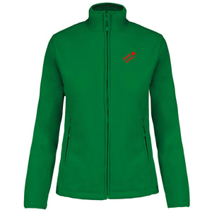 Christiane №7 | Leicht tailliert geschnittene Fleecejacke