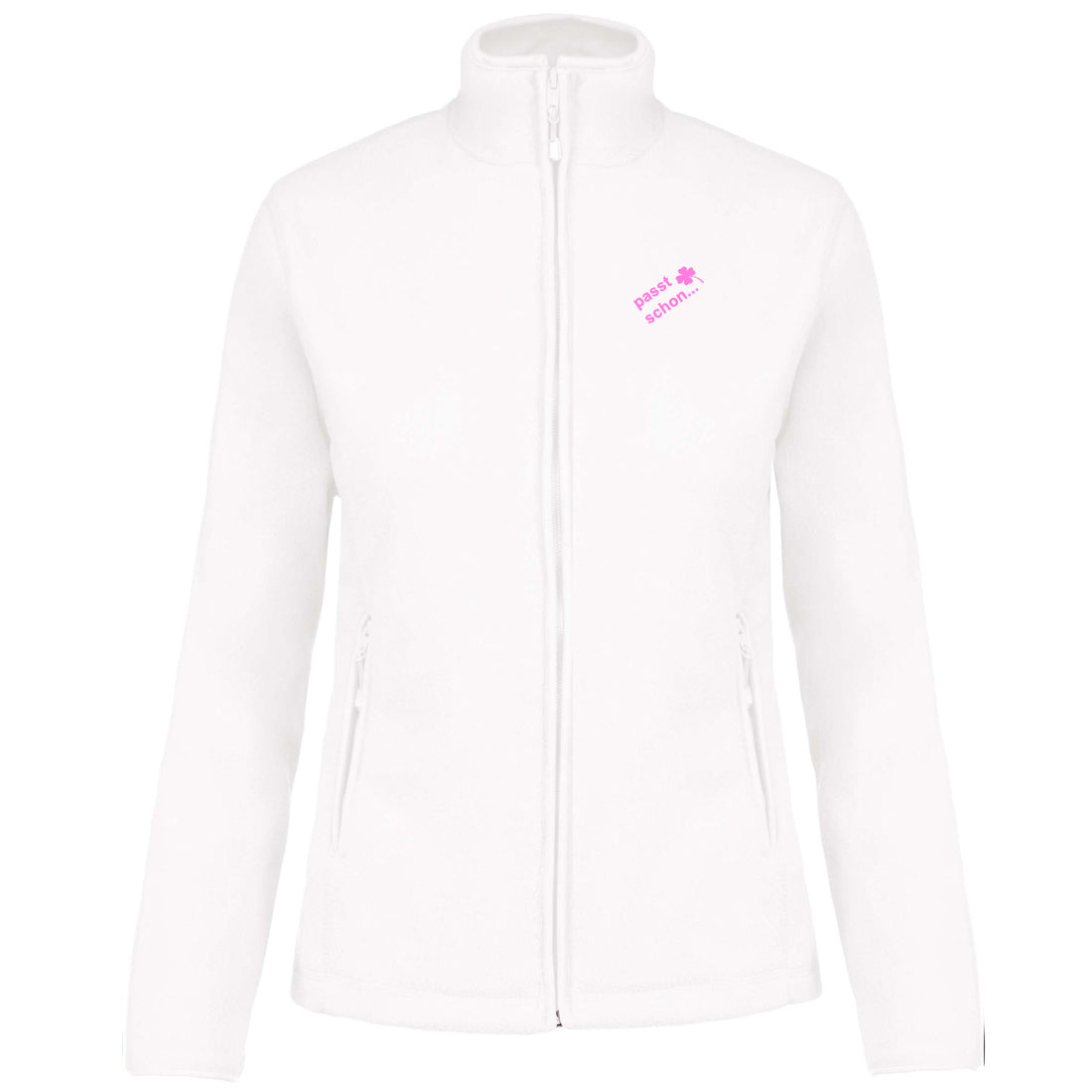 Christiane №1 | Leicht tailliert geschnittene Fleecejacke