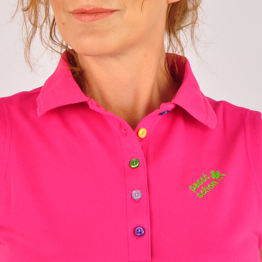 Ulla №5 | Klassisch geschnittenes Funktions Poloshirt ohne Arm