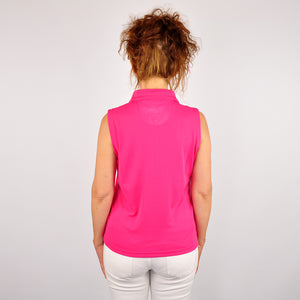 Ulla №5 | Klassisch geschnittenes Funktions Poloshirt ohne Arm