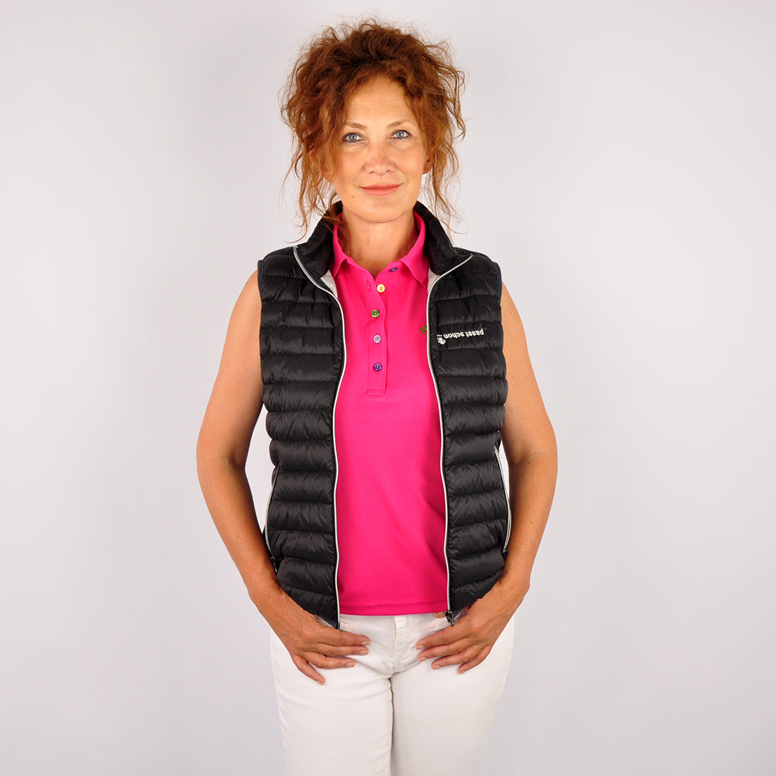 Ulla №5 | Klassisch geschnittenes Funktions Poloshirt ohne Arm