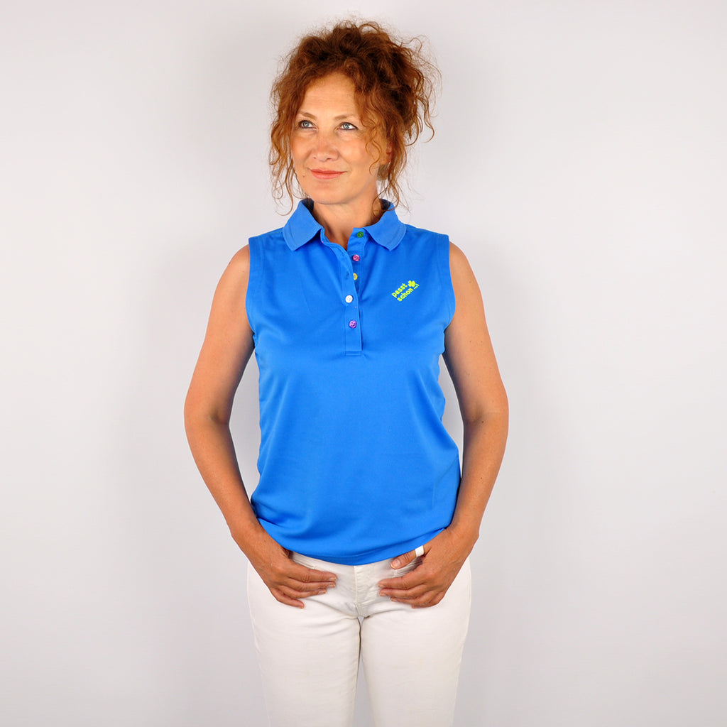 Ulla №3 | Klassisch geschnittenes Funktions Poloshirt ohne Arm