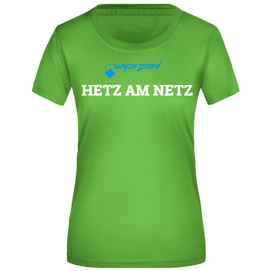 HETZ AM NETZ | Damen kurzarm Funktionsshirt