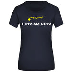 HETZ AM NETZ | Damen kurzarm Funktionsshirt
