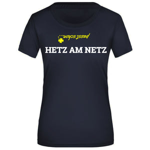 HETZ AM NETZ | Damen kurzarm Funktionsshirt