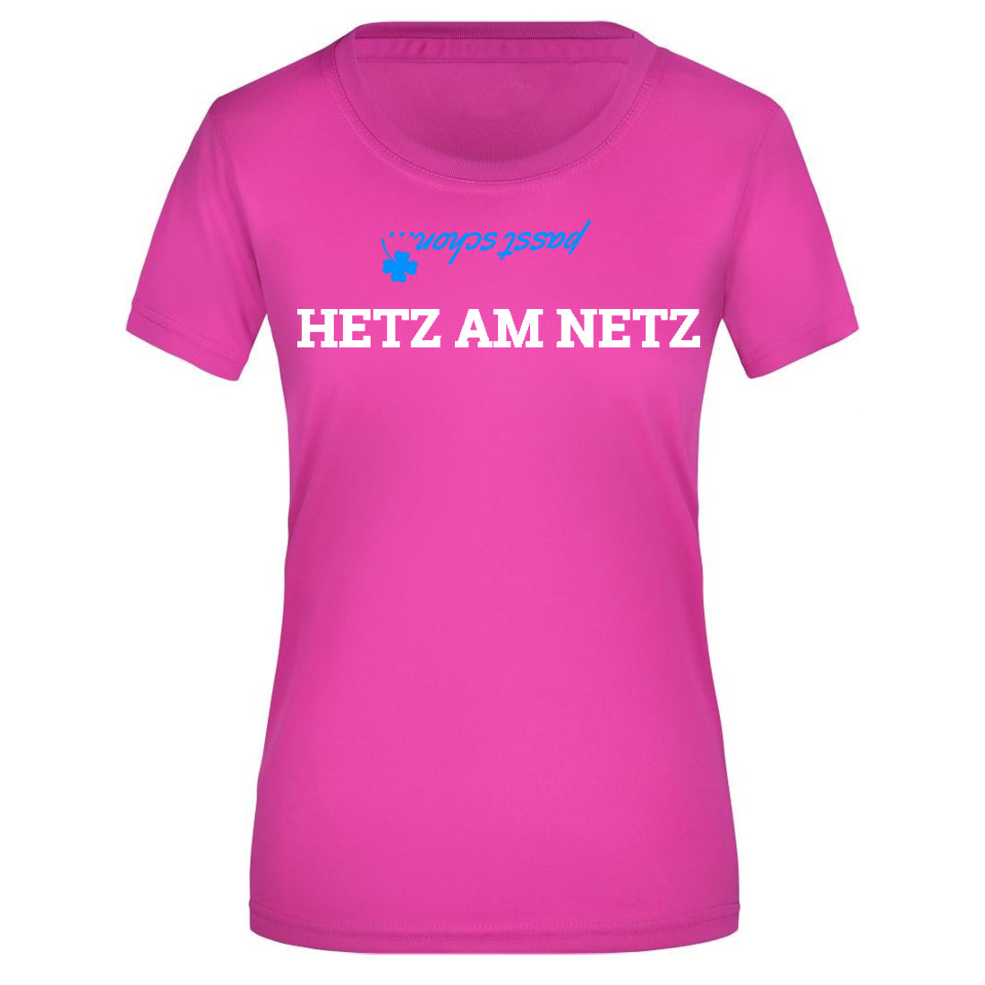 HETZ AM NETZ | Damen kurzarm Funktionsshirt