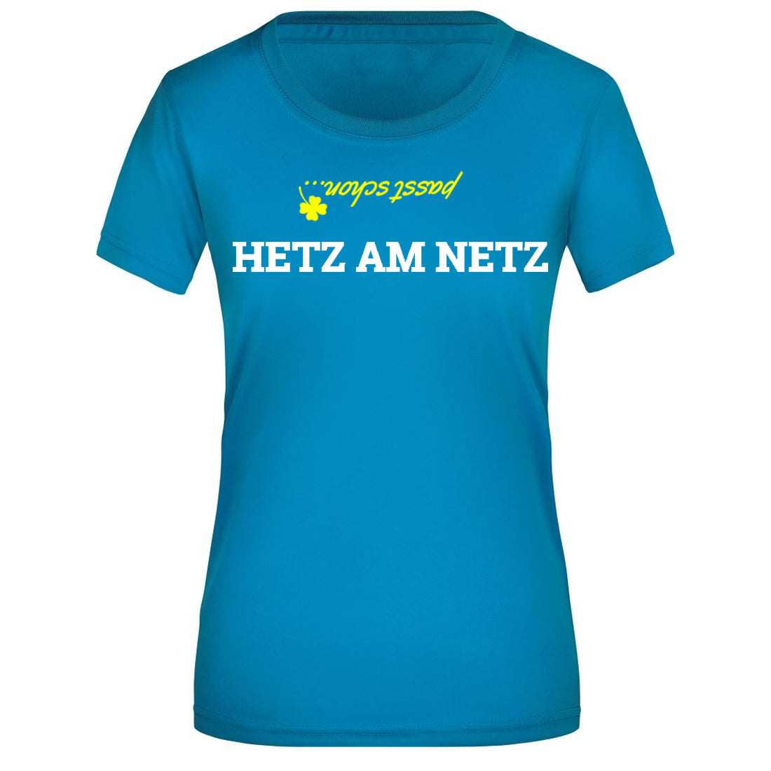 HETZ AM NETZ | Damen kurzarm Funktionsshirt