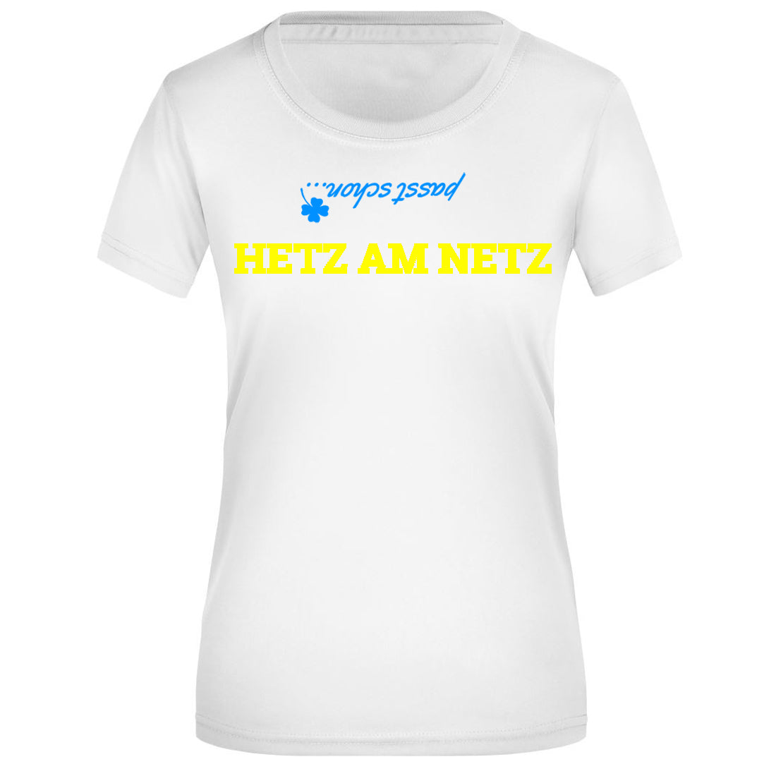 HETZ AM NETZ | Damen kurzarm Funktionsshirt