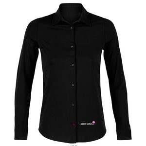 Monika №2 | Tailliert geschnittene Jersey Bluse