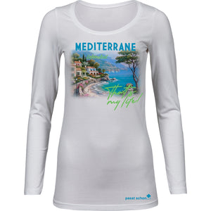 MEDITERRAN Lady №4 | Langarm T-Shirt
