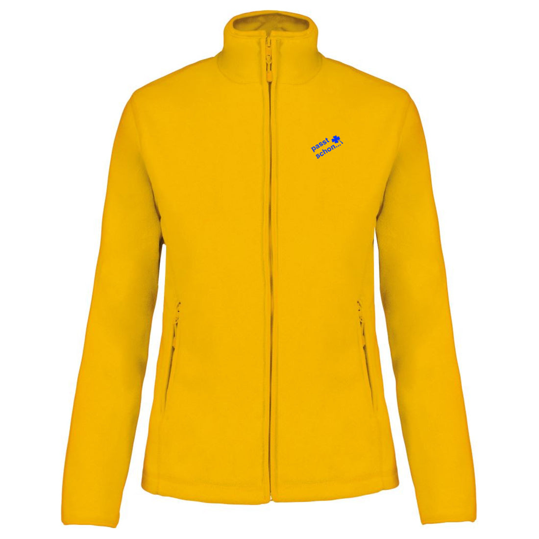Christiane №10 | Leicht tailliert geschnittene Fleecejacke