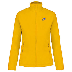 Christiane №10 | Leicht tailliert geschnittene Fleecejacke