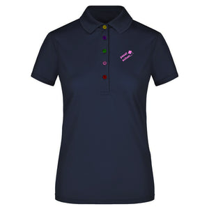 Renate №3 | Klassisch geschnittenes kurzarm Funktions Poloshirt