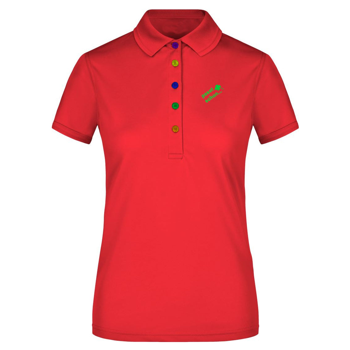 Renate №8 | Klassisch geschnittenes kurzarm Funktions Poloshirt