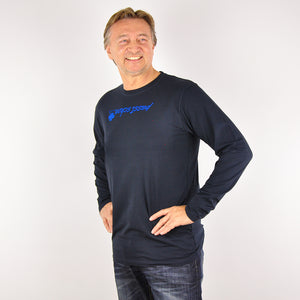 Mario №3 | Tailliert geschnittenes langarm T-Shirt