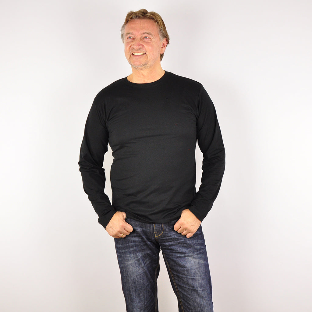 Mario №2 | Tailliert geschnittenes langarm T-Shirt
