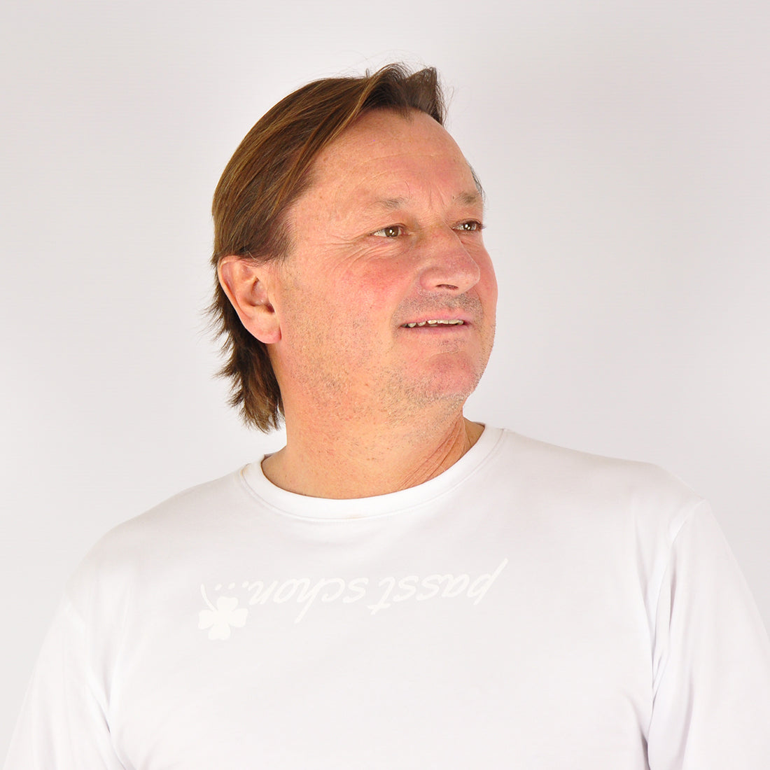 Mario №1 | Tailliert geschnittenes langarm T-Shirt
