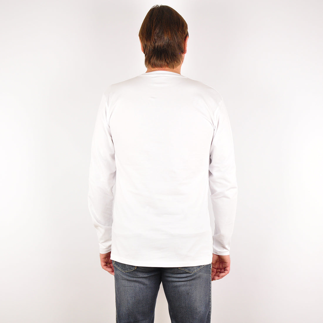 Mario №1 | Tailliert geschnittenes langarm T-Shirt