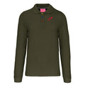 Harald №7 – Khaki Langarm-Poloshirt