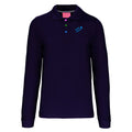 Harald №3 – Navy Langarm-Poloshirt