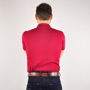 Kurt №7 | Leicht tailliert geschnittenes kurzarm Poloshirt
