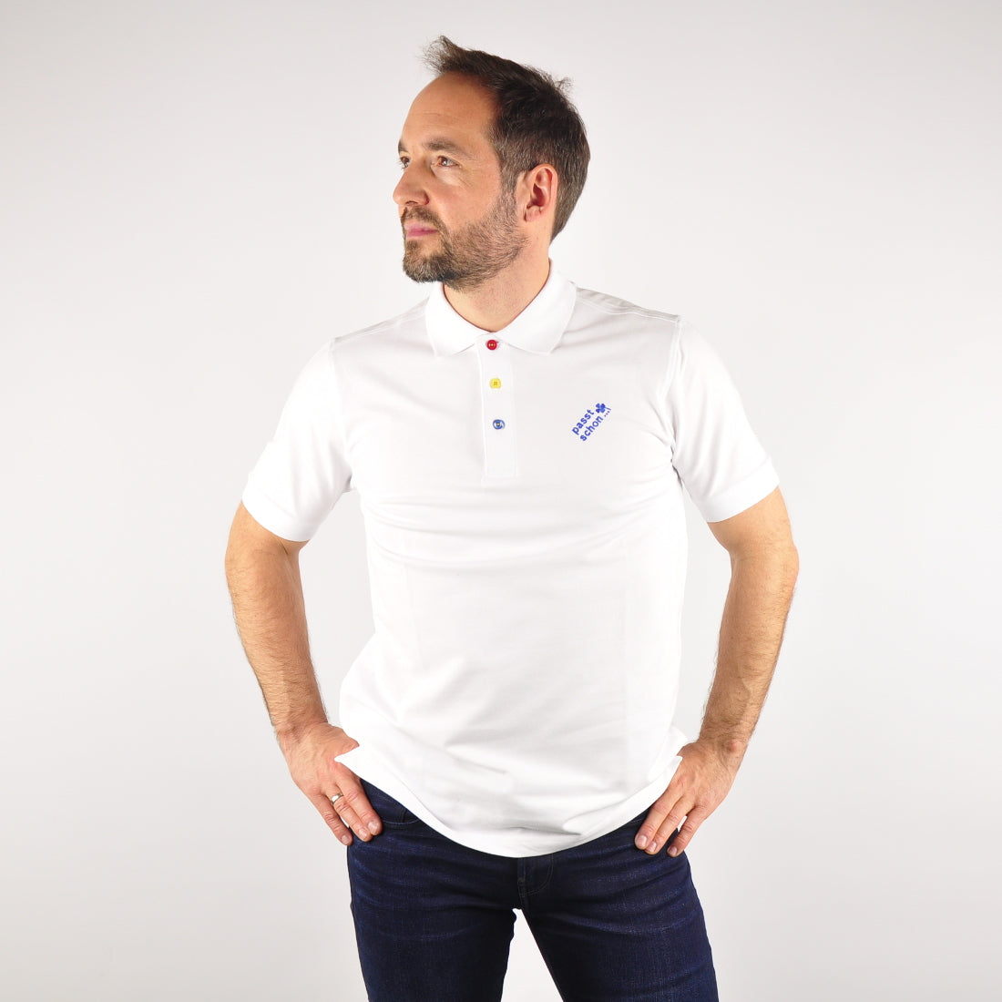 Kurt  №1 | Leicht tailliert geschnittenes kurzarm Poloshirt