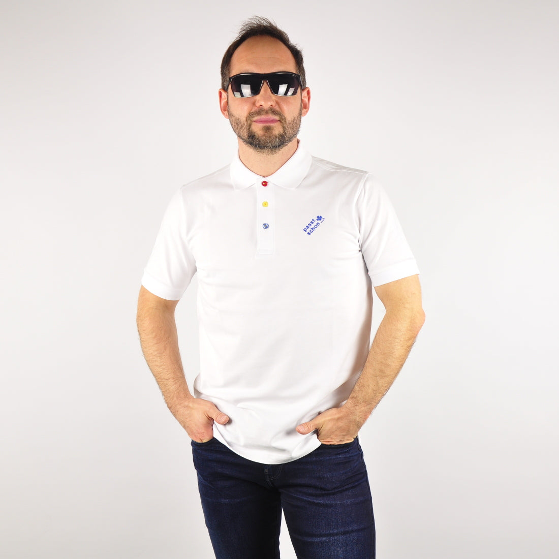 Kurt  №1 | Leicht tailliert geschnittenes kurzarm Poloshirt