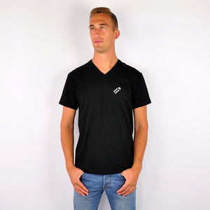 Markus №4 | Leicht tailliert geschnittenes T-Shirt mit V-Ausschnitt