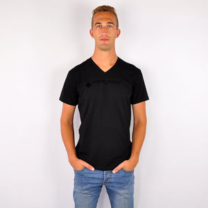 Markus №3 | Leicht tailliert geschnittenes T-Shirt mit V-Ausschnitt