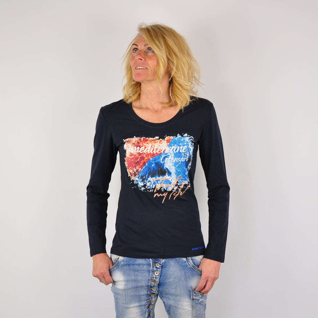 MEDITERRAN Lady №12 | Langarm T-Shirt
