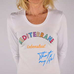 MEDITERRAN Lady №3 | Langarm T-Shirt