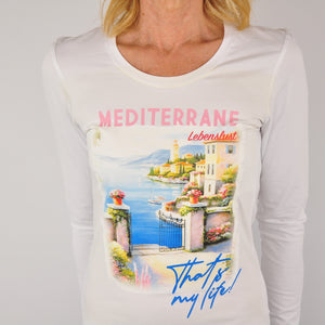 MEDITERRAN Lady №6 | Langarm T-Shirt