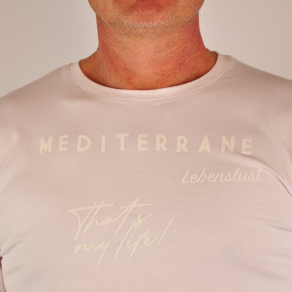MEDITERRAN Men №2 – Weißes Langarm T-Shirt
