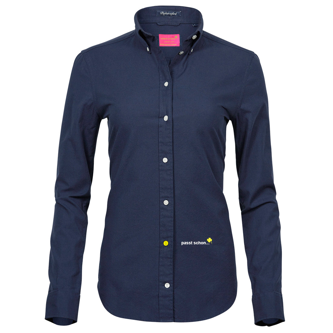 Marry №3 | Tailliert geschnittene Oxford Bluse