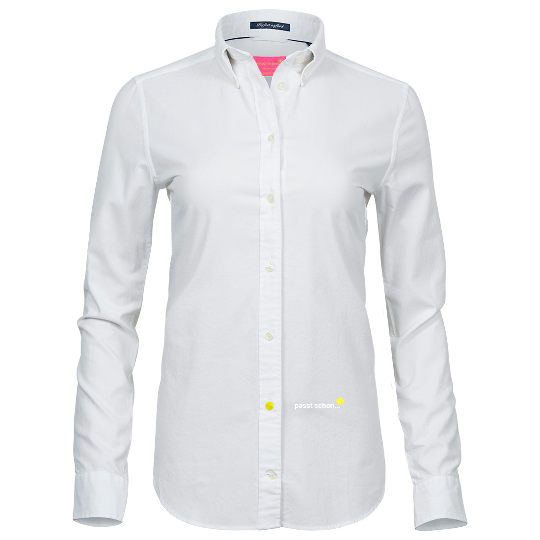 Marry №1 | Tailliert geschnittene Oxford Bluse