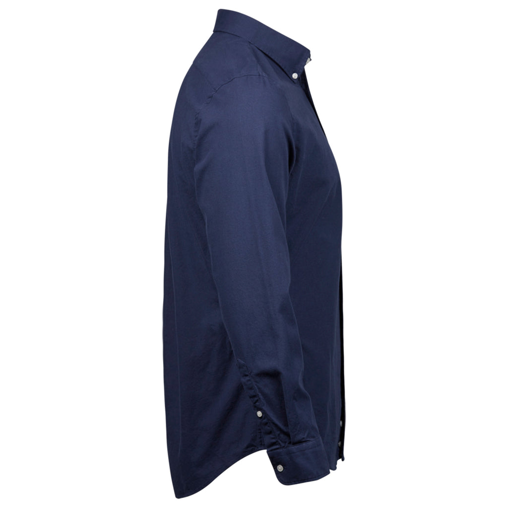 James №3 – Navy Oxford-Hemd